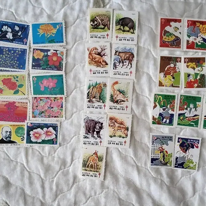 [BUNJANG] Vintage Christmas Seal Stamp Collection / 크리스마스 씰