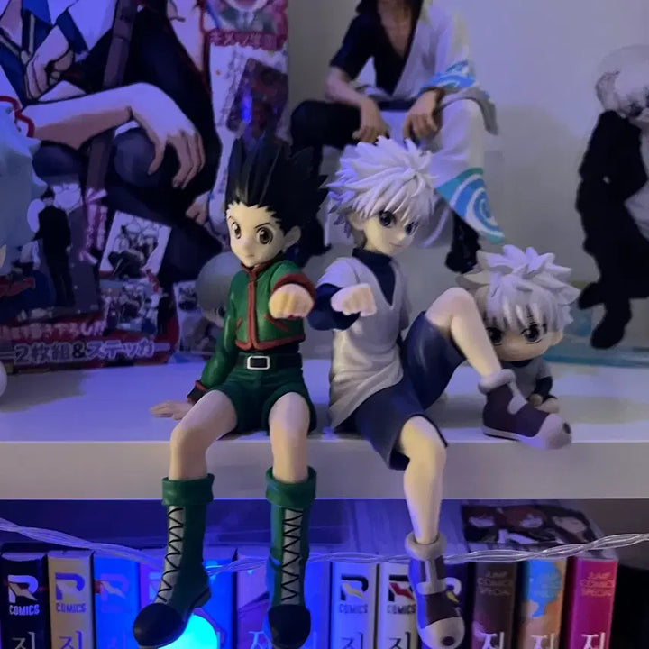 [BUNJANG] Hunter x Hunter Killua Gon Noodle Stopper Figure Bundle Set / 헌터헌터 헌헌 키르아 곤 누들스토퍼 피규어 일괄양도
