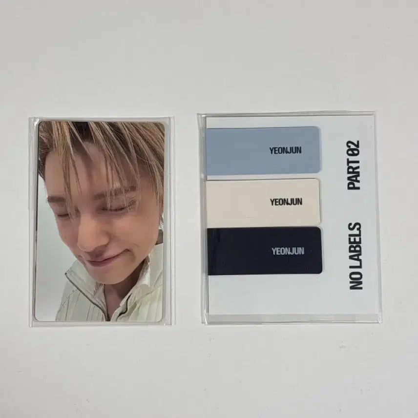 [BUNJANG] TXT Yeonjun Part 2 Album Pre-order Special Set Photocard Bundle / 연준 파트2 앨범 예판 특전 세트(포카3+북마크1) No Labels Part: 02 투바투 TXT