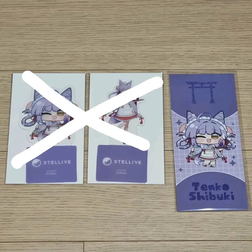 [BUNJANG] Stellive Tenko Shibuya Aniplex POB Mini Bromide / 스텔라이브 텐코 시부키 애니플러스 특전 판매