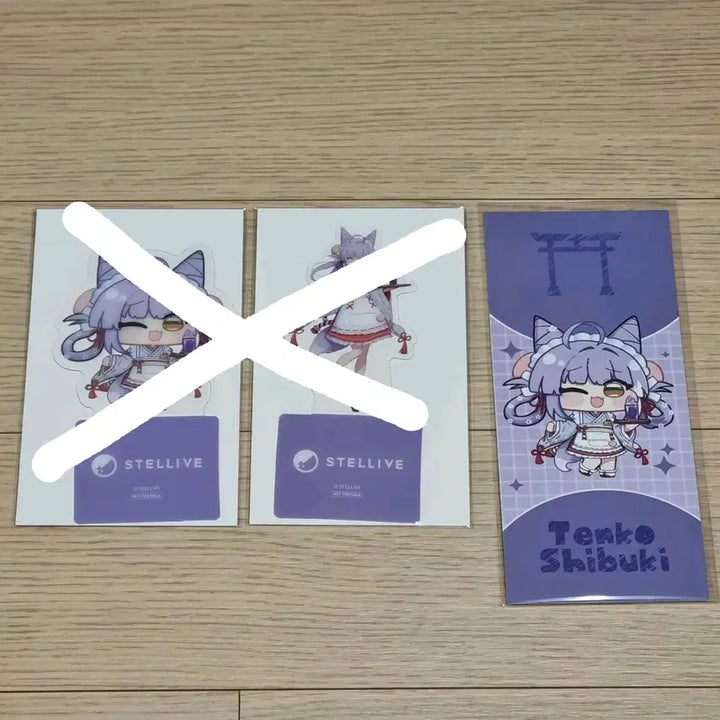 [BUNJANG] Stellive Tenko Shibuya Aniplex POB Mini Bromide / 스텔라이브 텐코 시부키 애니플러스 특전 판매