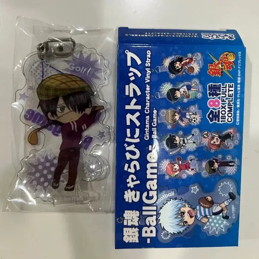 [BUNJANG] Gintama Ball Game Strap Shinsuke Takasugi / 은혼 볼게임 스트랩 타카스기 신스케
