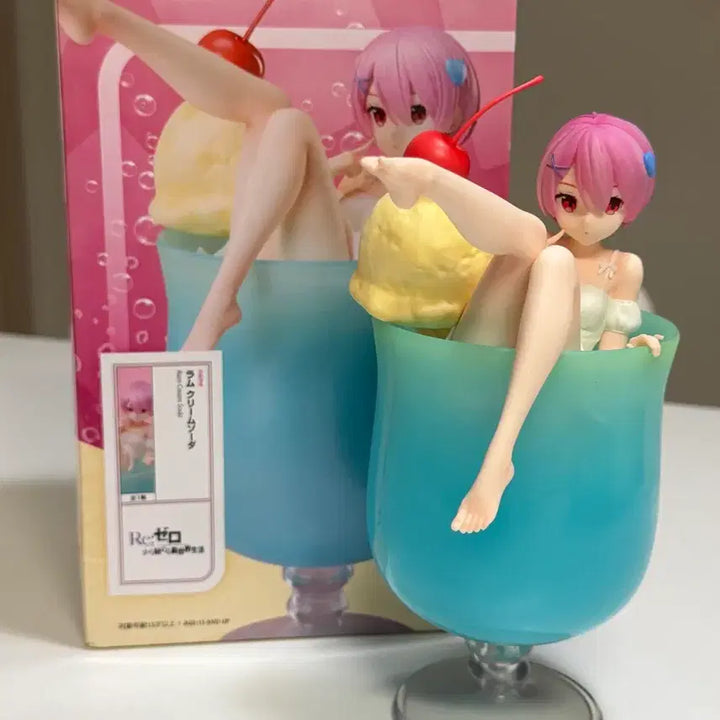 [BUNJANG] Re:Zero Rem Cream Soda Figure / 리제로 람 크림소다 피규어