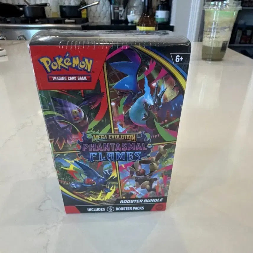 [BUNJANG] Pokemon TCG North America Fantasmal Flames Booster Bundle (Sealed) / 포켓몬스터 북미판 판타즈멀 플래임즈 부스터 번들