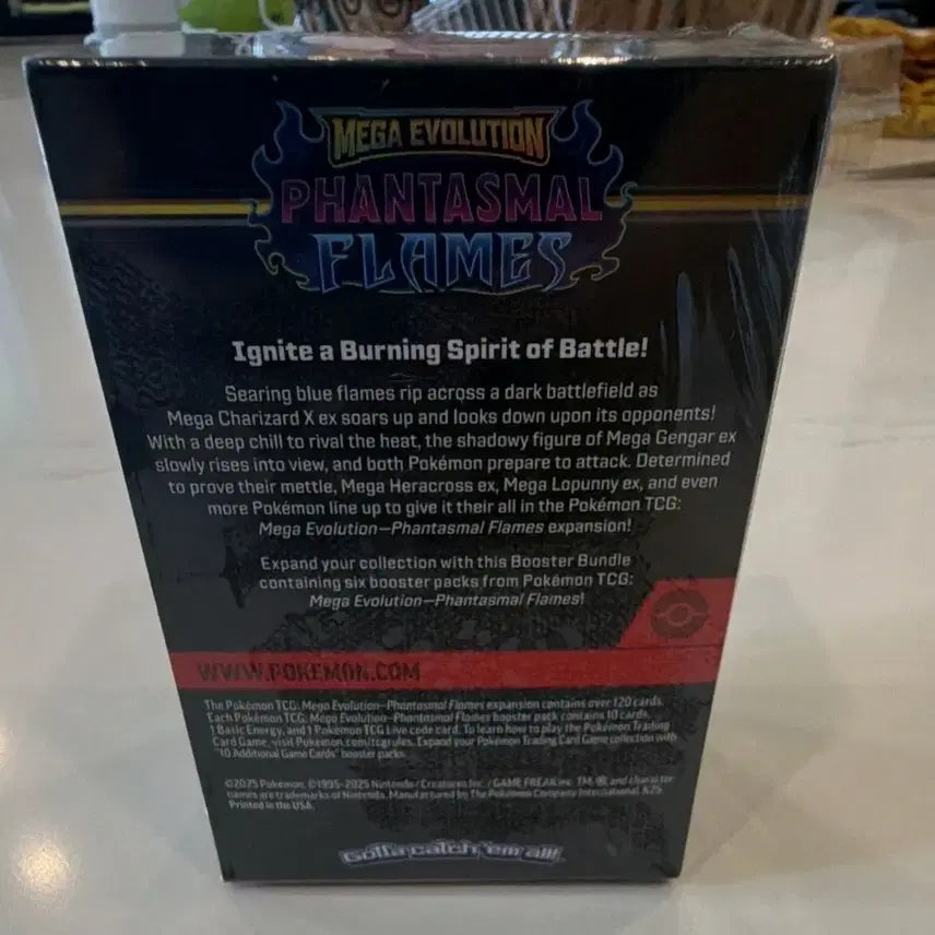 [BUNJANG] Pokemon TCG North America Fantasmal Flames Booster Bundle (Sealed) / 포켓몬스터 북미판 판타즈멀 플래임즈 부스터 번들