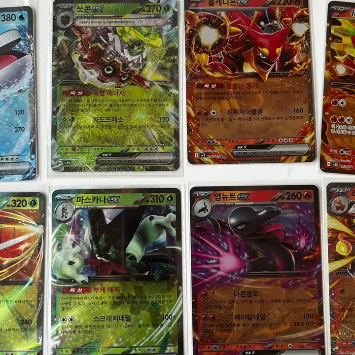 [BUNJANG] Pokemon TCG EX Cards Set / 포켓몬카드 ex 모음