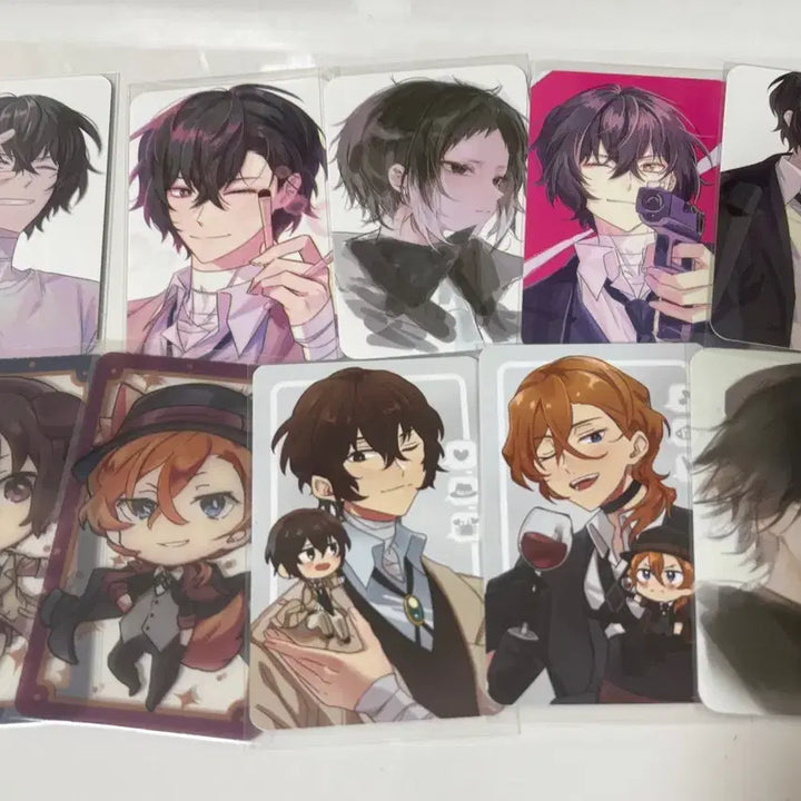 [BUNJANG] Bungo Stray Dogs Photocards Bundle Set (Dazai, Chuuya, Ranpo, Akutagawa) / (문스독) 문호 스트레이독스 비공굿 포카 일괄양도(다자이, 츄아, 란포, 아쿠타가와)