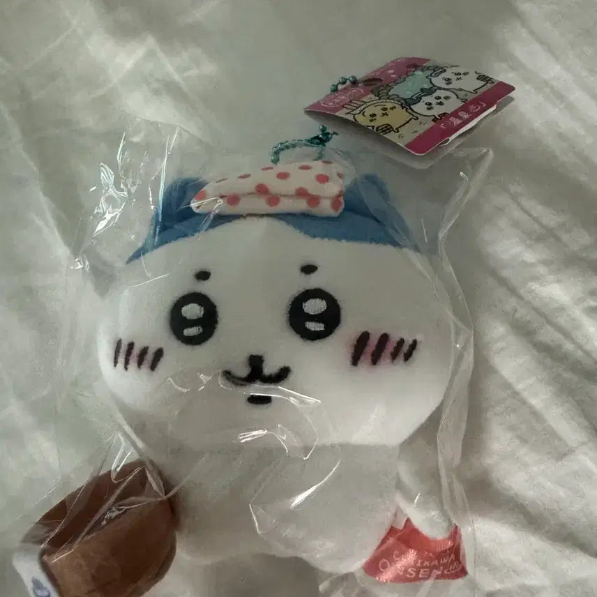 [BUNJANG] Chiikawa Hachiwara Onsen Mascot Charm Authentic Japan New Product / 치이카와 하치와레 온센 키링 일본정품 새상품 택보유