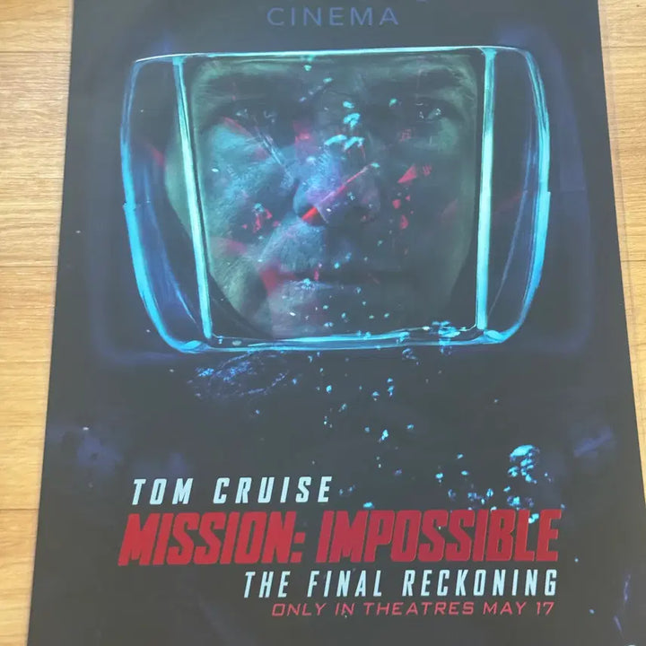 [BUNJANG] Mission: Impossible - The Final Reckoning (2025) A3 Poster / 미션 임파서블: 파이널 레코닝 (2025) A3 포스터
