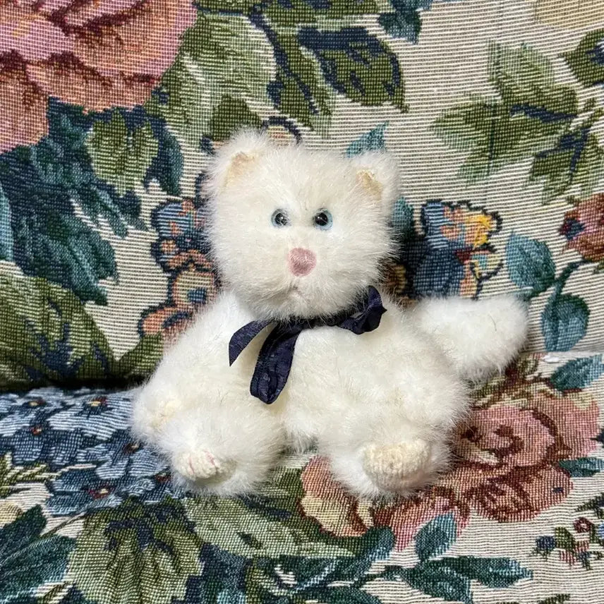 [BUNJANG] Boyds Bears White Cat Plush / 흰색 보이즈베어 고양이 인형