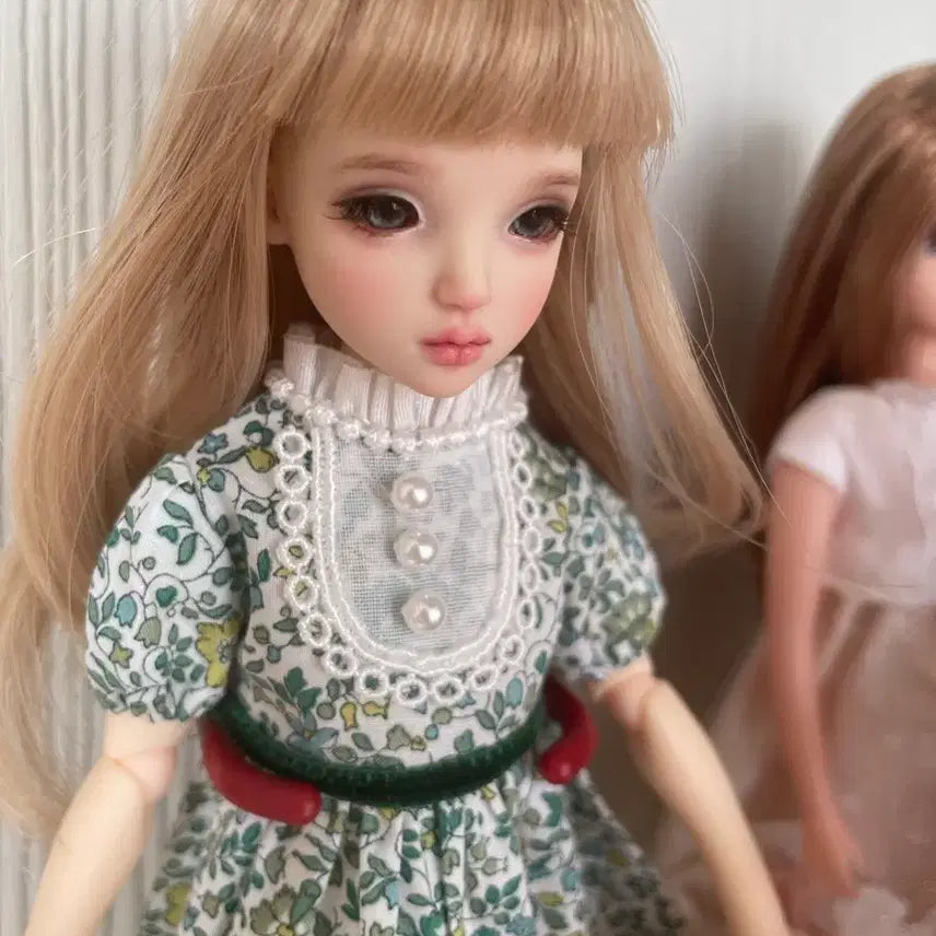 [BUNJANG] Korean 6-Inch Doll Size Ball-Jointed Doll Head with Pureneemo S Body / 육일돌 사이즈 구관 인형(구체관절 헤드)