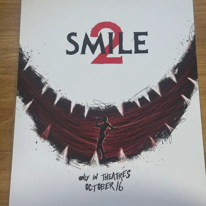 [BUNJANG] Smile 2 (2024) A3 Poster / 스마일 2 (2024) A3 포스터