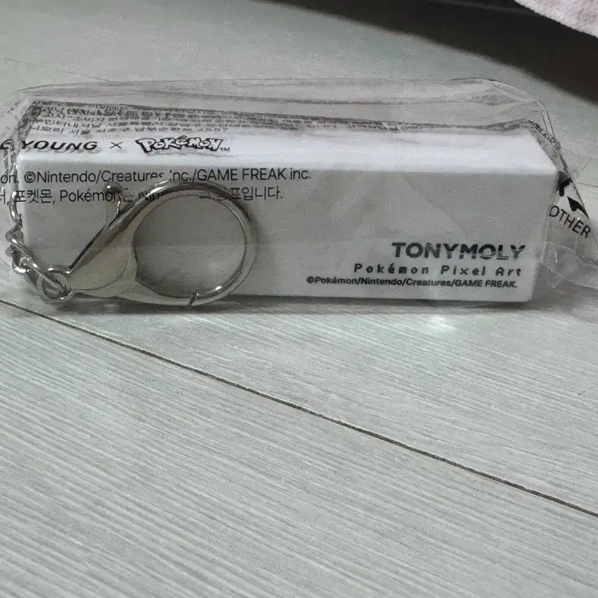 [BUNJANG] Tony Moly Pokémon Pixel Art Jigglypuff Keycap Keychain / 토니모리 포켓몬 픽셀 아트 푸린 키캡 키링