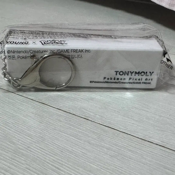 [BUNJANG] Tony Moly Pokémon Pixel Art Jigglypuff Keycap Keychain / 토니모리 포켓몬 픽셀 아트 푸린 키캡 키링