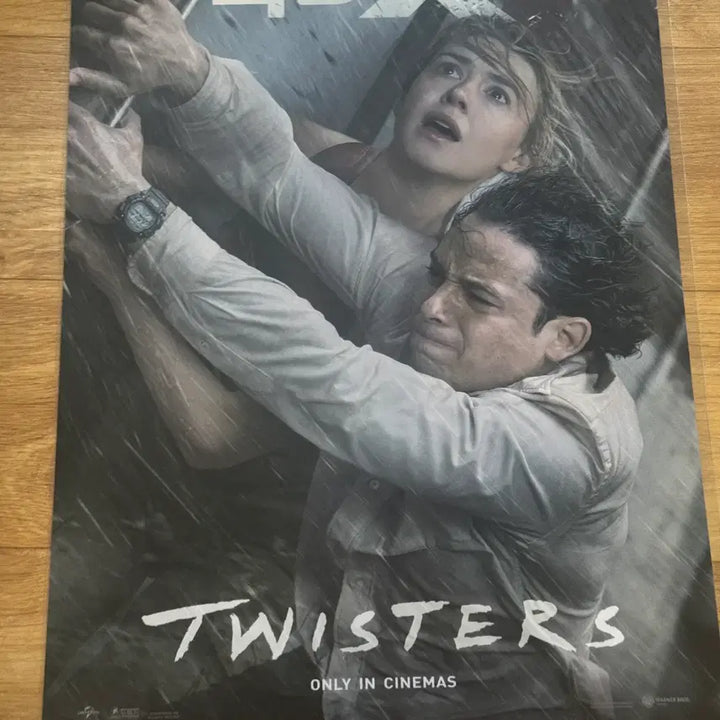 [BUNJANG] Twisters (2024) 4DX A3 Poster / 트위스터스 (2024) 4DX A3 포스터