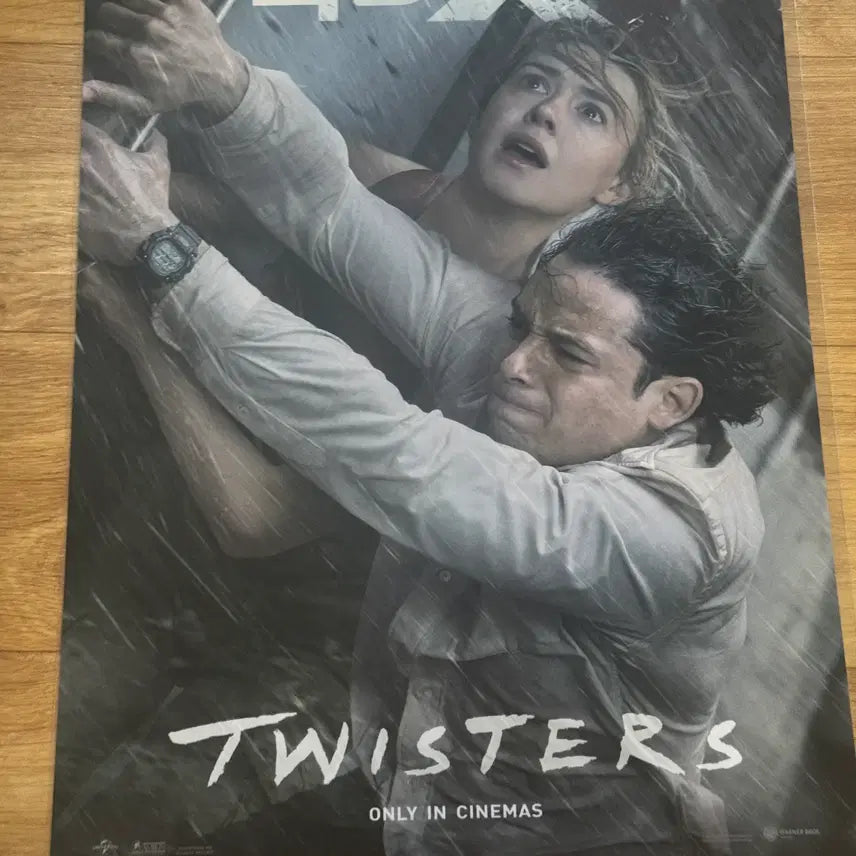 [BUNJANG] Twisters (2024) 4DX A3 Poster / 트위스터스 (2024) 4DX A3 포스터