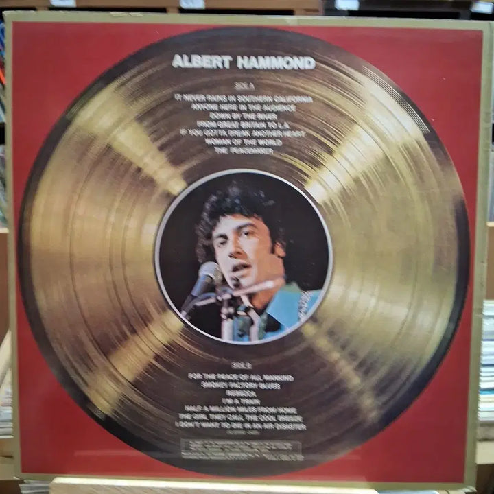 [BUNJANG] Albert Hammond NEW GOLD DISC LP / 소장가치 알버트 해먼드 NEW GOLD DISC LP 할인