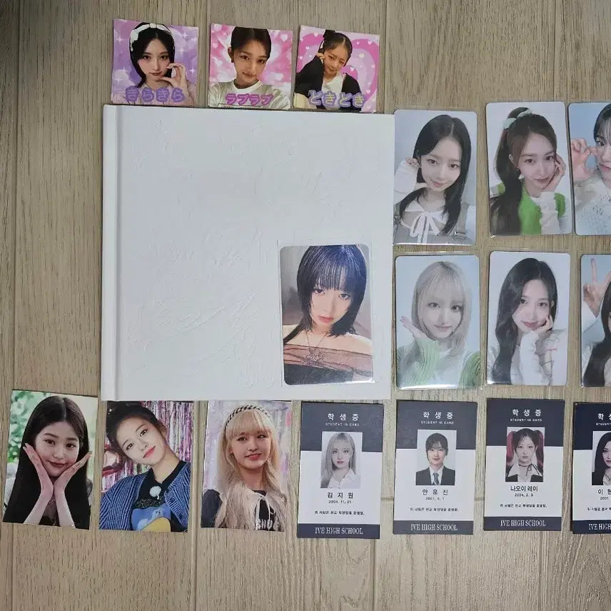 [BUNJANG] IVE SWITCH Album Photocard Student ID Set / 아이브 스위치