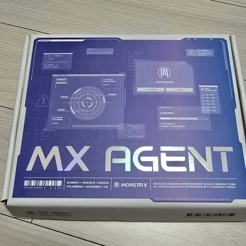 [BUNJANG] MONSTA X MX AGENT 5th Fan Concert Blu-ray DVD / 몬스타엑스 MX AGENT 5TH 팬콘서트 블루레이 DVD