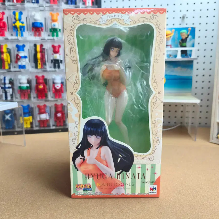 [BUNJANG] MegaHouse Naruto Gals Hyuga Hinata Orange Swimsuit Ver.Splash Figure / [미개봉] 메가하우스 나루토걸즈 휴우가 히나타 수영복 주황 버전