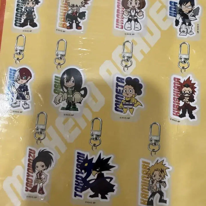 [BUNJANG] My Hero Academia Happy Candy Random Keyring Set (2 Items, Sealed) / [단종/미개봉]나히아 해피캔디 랜덤 키링 2개 세트