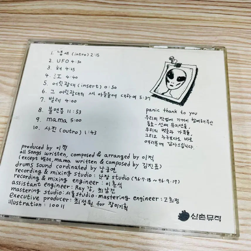 [BUNJANG] Panic Lee Juck "Mit" 2nd Full Album CD / [중고음반/CD] 이적 패닉 PANIC 2집 &