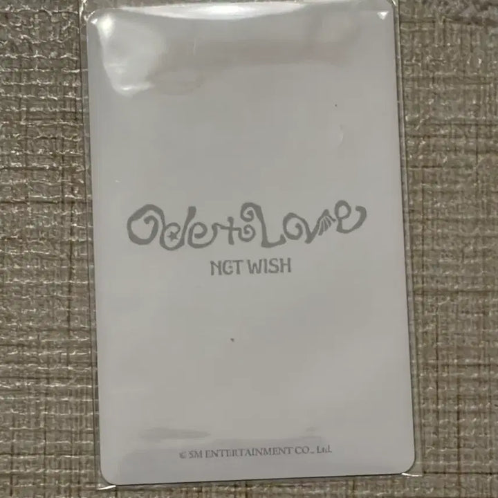 [BUNJANG] NCT Riku ODE TO YOU Popup Photocard / 엔시티 리쿠 오드 투 러브 팝업 포카