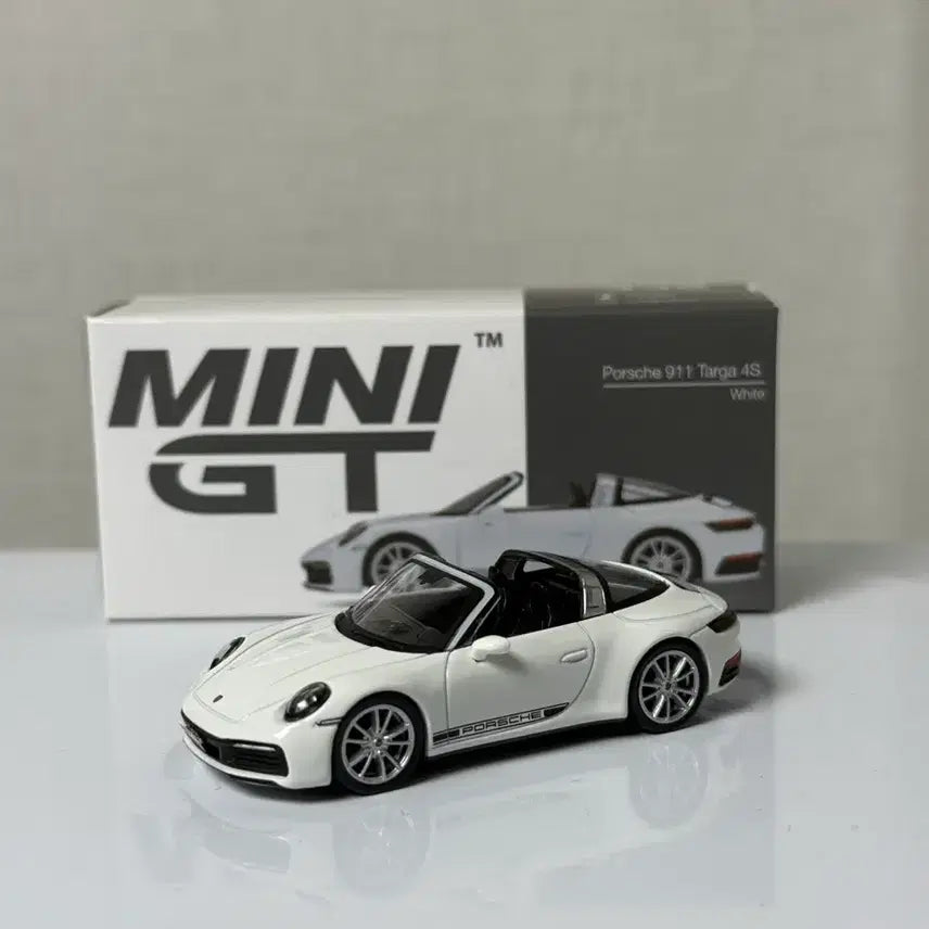 [BUNJANG] Minini GT Porsche 911 Targa 4S White / 미니지티 포르쉐 911 타르가 4S 화이트
