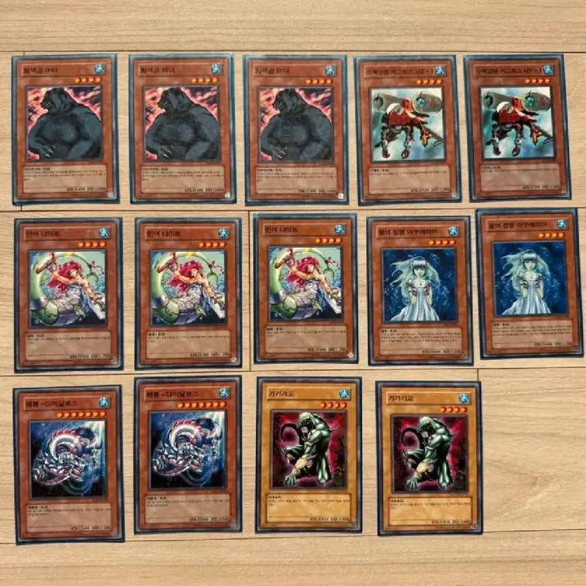 [BUNJANG] Classic Yu-Gi-Oh! Card Bundle / 추억의 고전 유희왕 카드 일괄