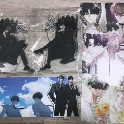 [BUNJANG] Kim Sol-eum Baek Sa-heon Acrylic Stand Card Cardtext Bundle Set / 괴담출근 괴출 김솔음 백사헌 아크릴 스탠드 카드 카드텍 굿즈 일괄