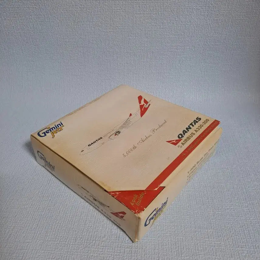 [BUNJANG] Gemini Jets Qantas Airways Airbus A303-200 1/400 Scale Die-cast Model / 호주항공 [ 다이캐스트 ] 에어버스 비행기 고전완구