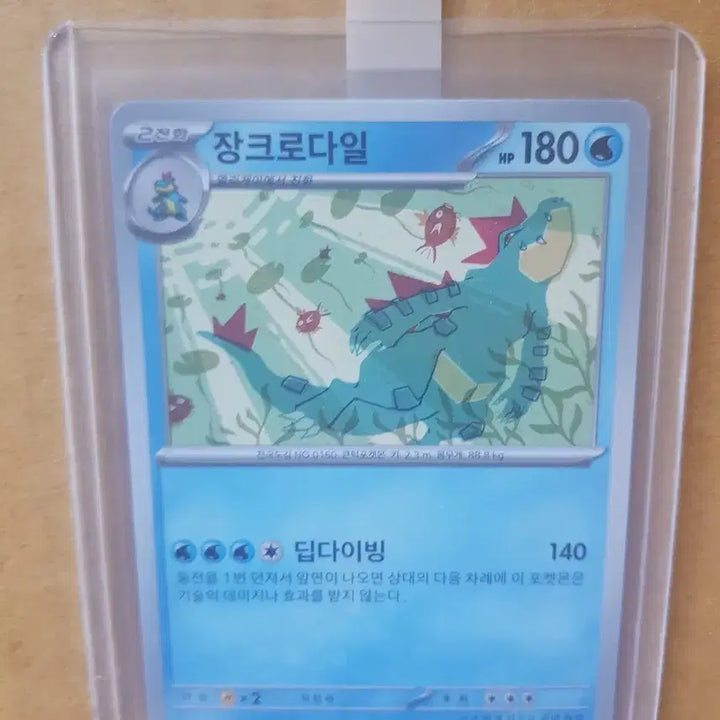 [BUNJANG] Gyarados Pokemon TCG Promo Card / 장크로다일 포켓몬스터 프로모 카드