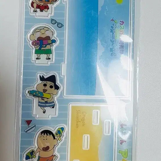 [BUNJANG] Crayon Shin-chan Pool Waterpark Acrylic Stand (Sealed) / 짱구 수영장 워터파크 아크릴 스탠드 미개봉