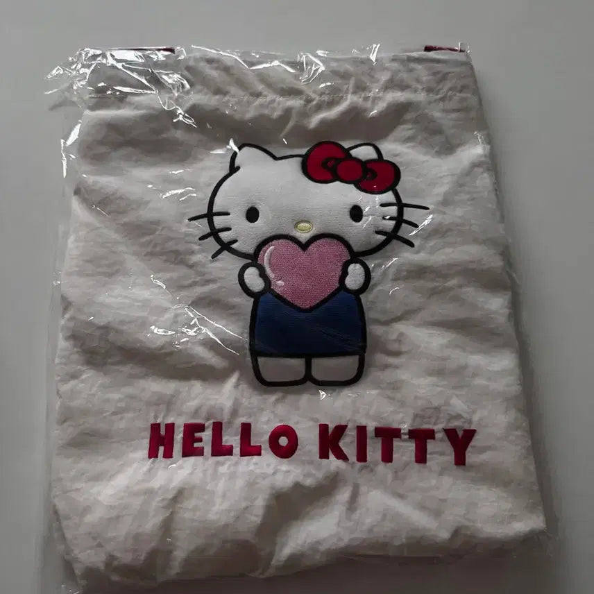 [BUNJANG] Sanrio Hello Kitty String Eco Bag / 산리오 헬로키티 스트링 에코백
