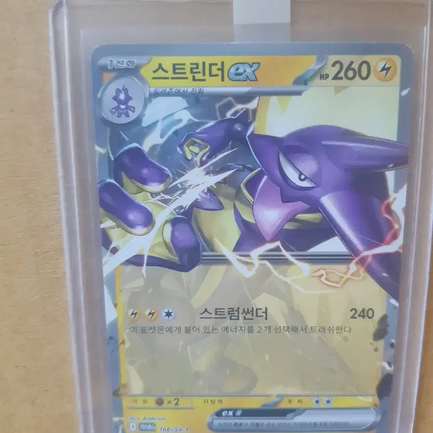 [BUNJANG] Striders EX Pokemon Promo Card / 스트린더ex 포켓몬스터 프로모 카드