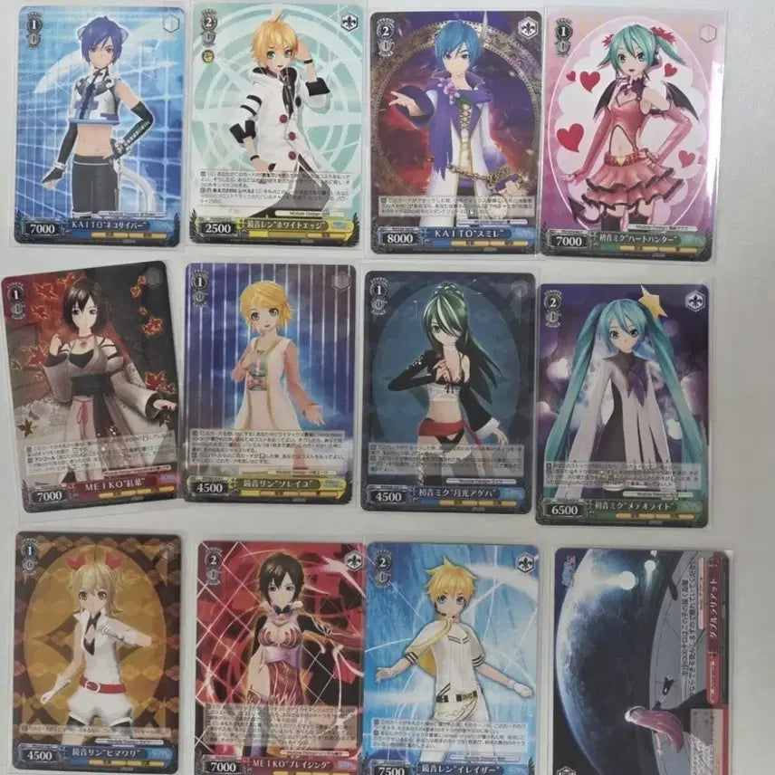 [BUNJANG] Hatsune Miku Classic Project Diva Weiss Schwarz Trading Card Set / 고전 보컬로이드 보카로 지류 카드 고전 프로젝트디바 하츠네미쿠 바이스슈발츠 판매