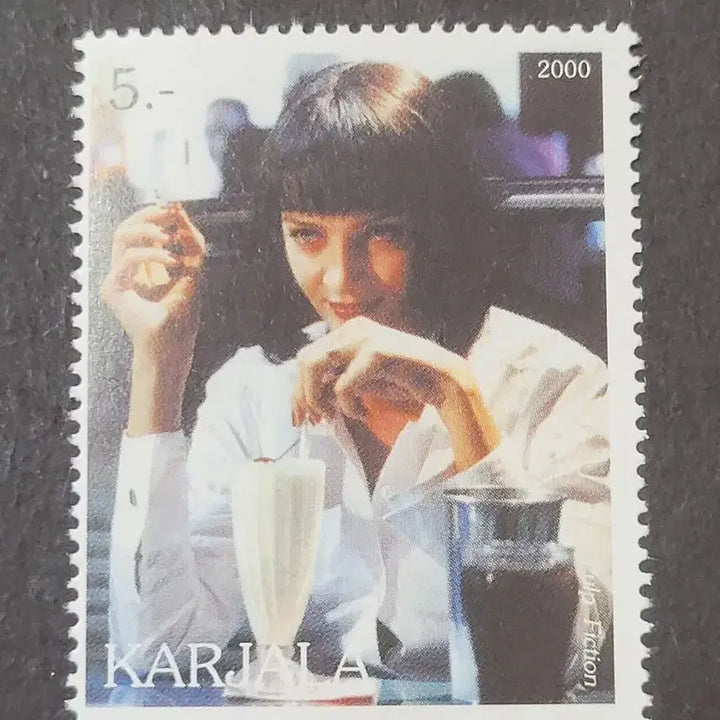 [BUNJANG] Pulp Fiction Uma Thurman Commemorative Stamp / 2000년 미국영화 펄프픽션의 우마서먼기념 우표Pulp Fiction, Uma Thurman