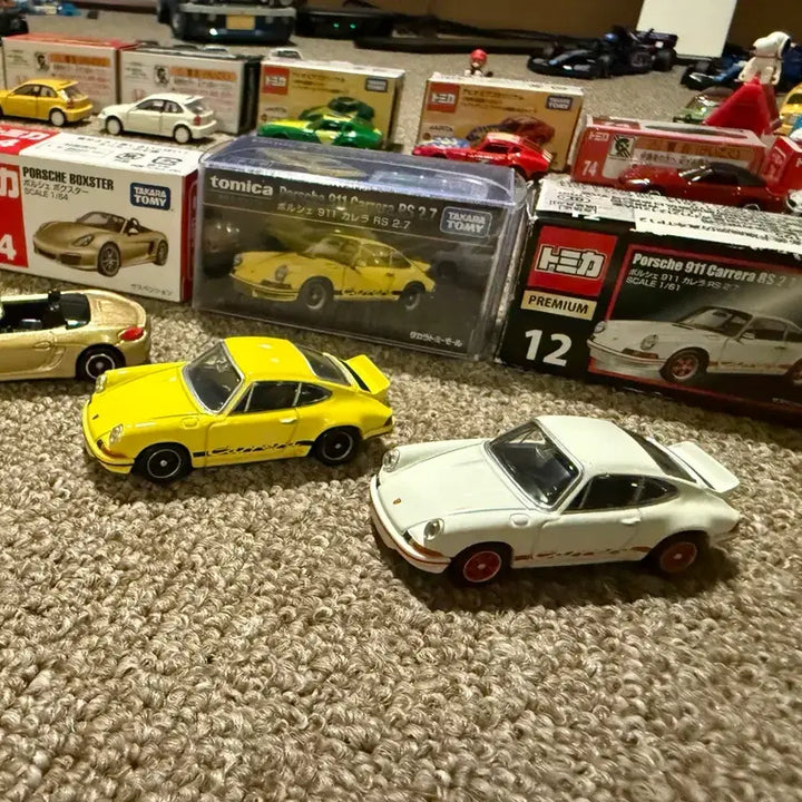 [BUNJANG] Tomica Porsche Bundle Set (Boxster, 911 Carrera RS 2.7) / [토미카] 포르쉐 3종 일괄