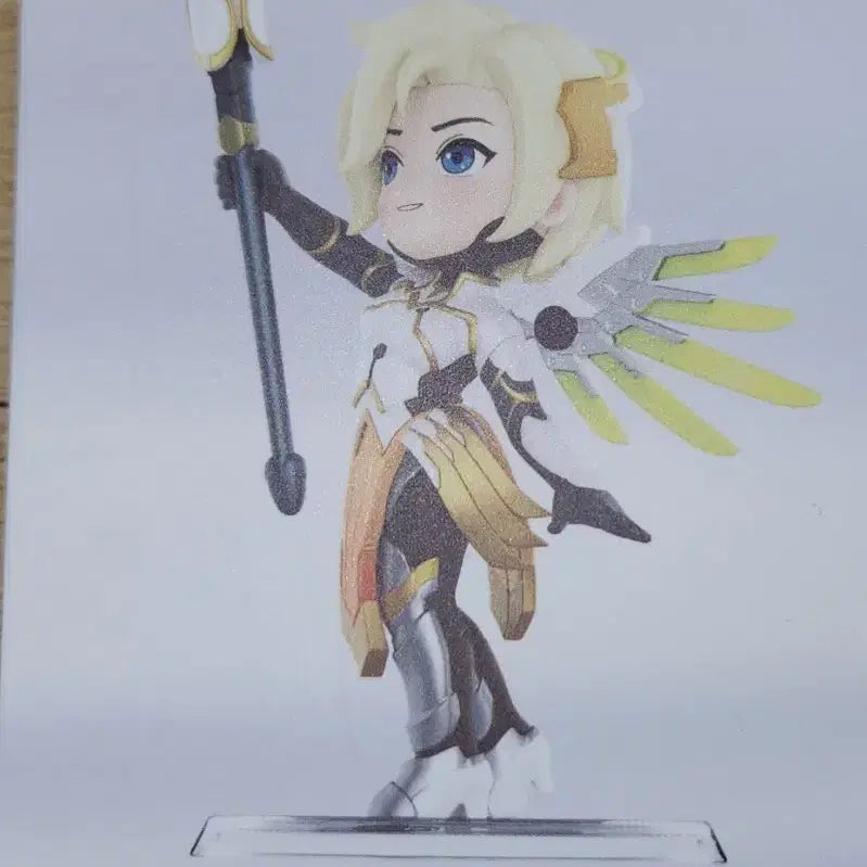 [BUNJANG] Pop Mart Overwatch Mercy Figure / 메르시 오버워치 팝마트 피규어