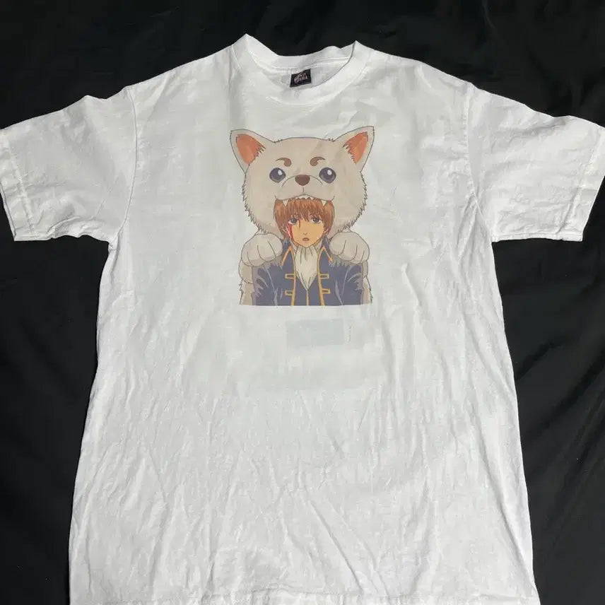 [BUNJANG] Gintama Sadaharu &amp; Okita Sougo T-Shirt / 은혼 사다하루 오키타 소고 티셔츠