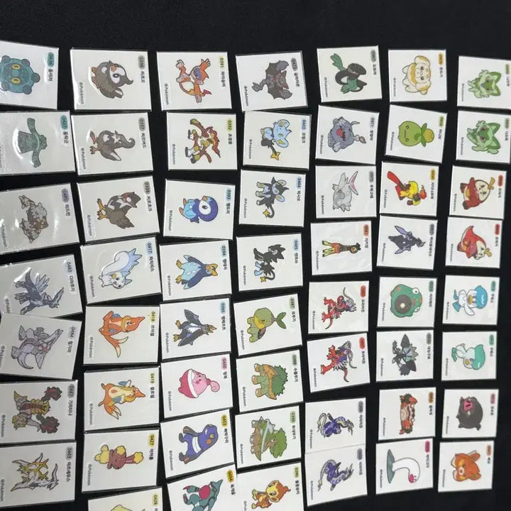 [BUNJANG] Pokemon 2023 Full Set Sticker Collection / 포켓몬 2023 NEW 띠부씰 전종 판매합니다
