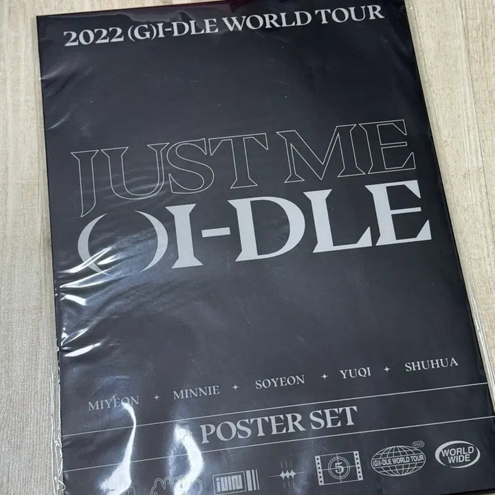 [BUNJANG] (G)I-DLE JUST ME IDLE Concert Poster Set / (여자)아이들 JUST ME IDLE 콘서트 포스터 세트