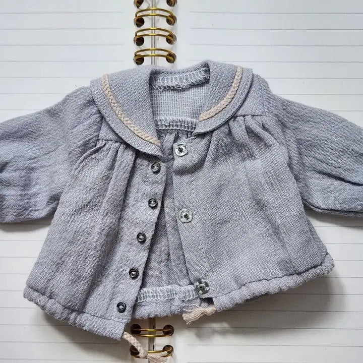[BUNJANG] 36.5 Degree Shop Marron Sailor Outfit + Eyelashes for USD 1/6 Scale Dolls / 구체관절인형 의상 usd 1/6 36.5도샵 마론세일러 + 인형용 속눈썹