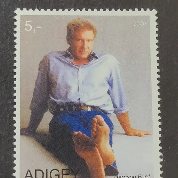 [BUNJANG] Harrison Ford Commemorative Stamp (2000) / 2000년 미국유명배우 해리슨포드기념 우표Harrison Ford