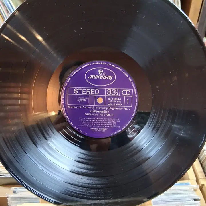 [BUNJANG] Eddie Rabbitt Greatest Hits Vol. II LP Vinyl Record / 민트 소장가치 EDDIE RABBIT LP