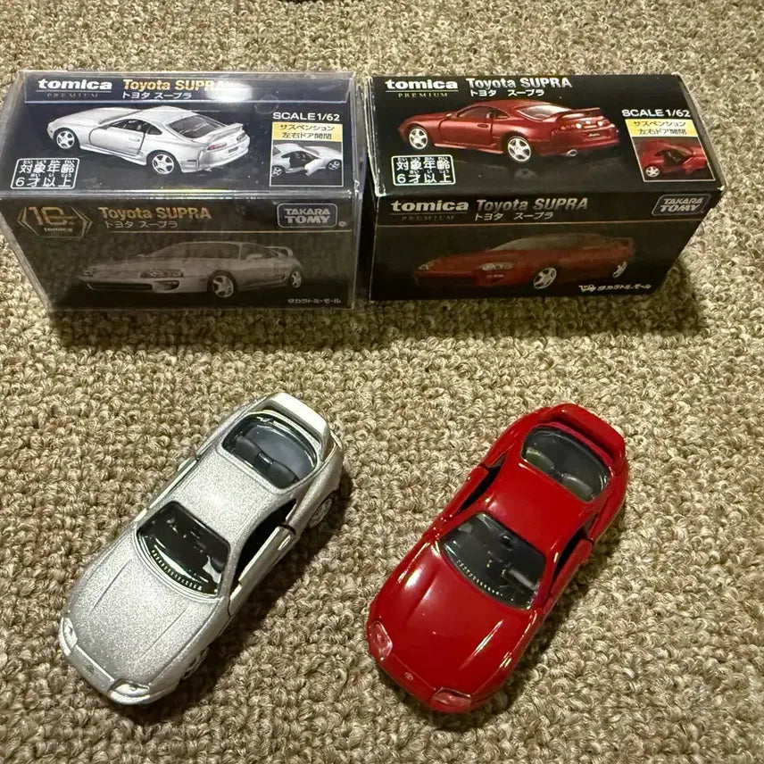 [BUNJANG] Tomica Toyota Supra MK4 2-Car Set / [토미카] 도요타 수프라 mk4 2종 일괄