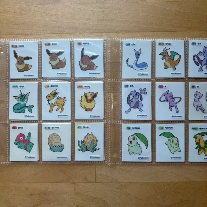 [BUNJANG] Pokemon Stickers 2022 1st Gen Full Set, 2nd Gen Full Set, 2023 New 55 Types Full Set / 포켓몬 띠부씰 2022 1세대 전종2세대 전종 23 뉴띠부씰 55종 전종
