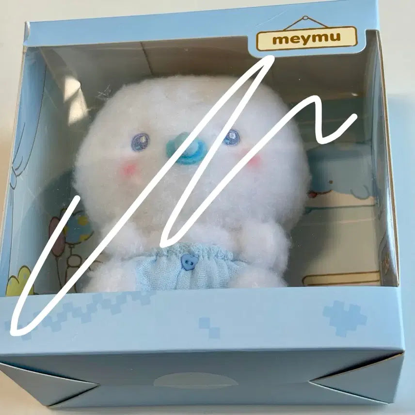 [BUNJANG] PLAVE Baby MyaeMu Plush Doll / 플레이브 베이비 므메미무 몌무 인형