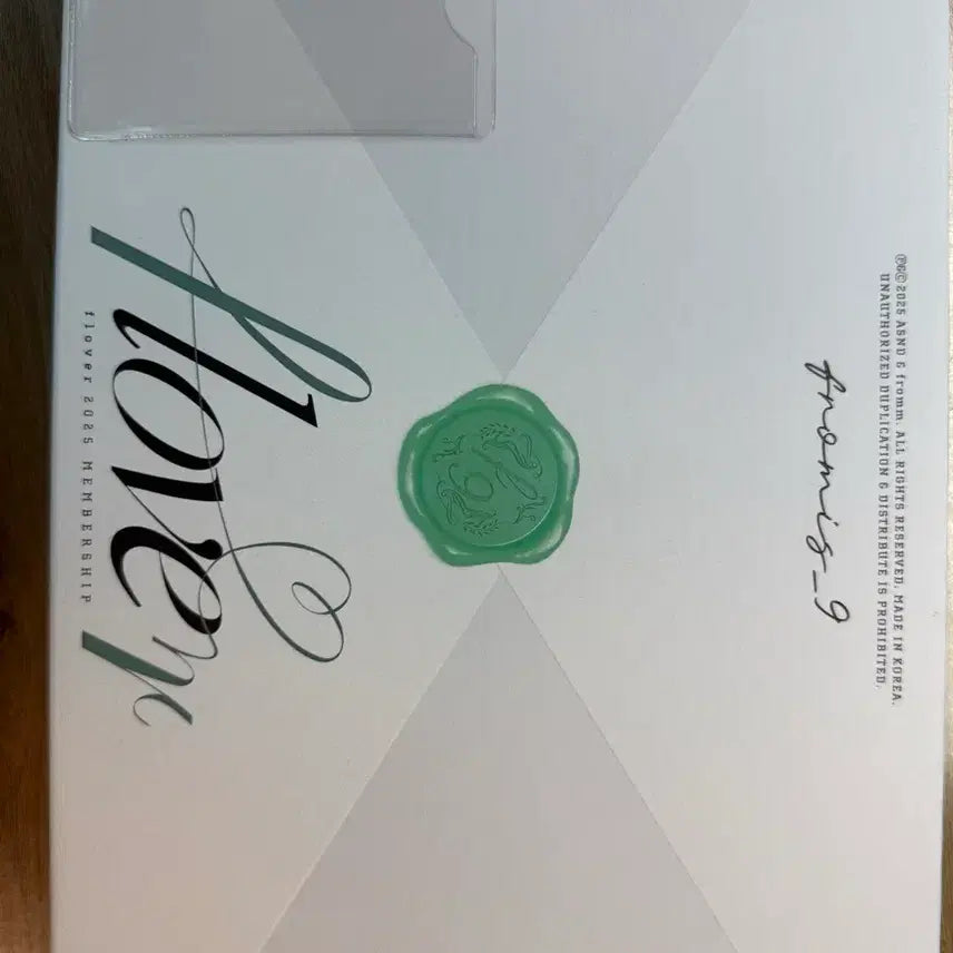 [BUNJANG] fromis_9 Flover 2025 Membership Kit (Photocards Only Removed) / 프로미스나인 멤버쉽 키트 판매