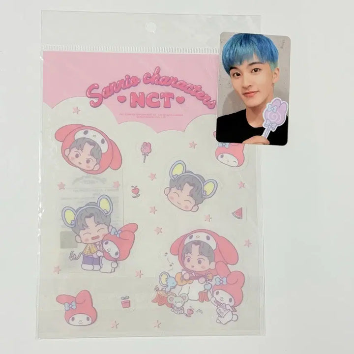 [BUNJANG] NCT Mark Sanrio Photocard / nct 엔시티 마크 산리오 스티커 포카포함